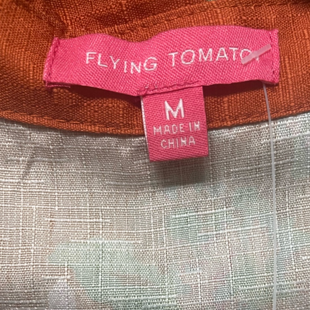 NWT Flying Tomato Hidden Gem Woven Mini Dress Size Medium - Picture 4 of 4